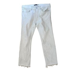Levi's ~ Made & Crafted ~502 Taper Fit Jeans~ Beige size 34 ~ Cottonized Hemp